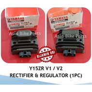 ORIGINAL RECTIFIER Y15 Y15ZR V1 V2 R15 Y16 V1 V2 RECTIFIER REGULATOR CUT OUT Y15Z SOCKET WAYAR RECTI