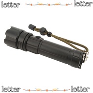 LETTER USB Flashlight, 30W 5 Modes LED Flashlight, Durable IPX4 Waterproof 1200LM Powerful Flashligh