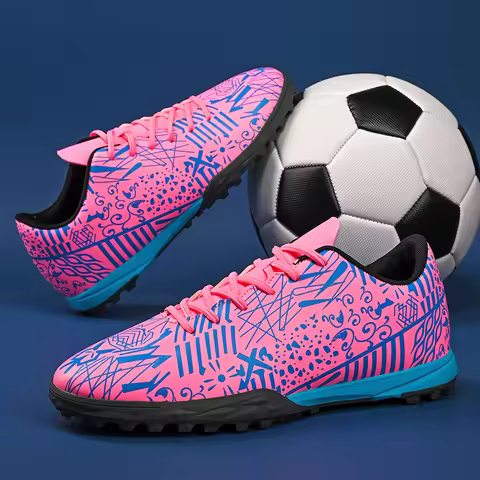 Mens Soccer Shoes 2025 New Artificial Grass Society Football Boot Professional Comfort Field Trainin