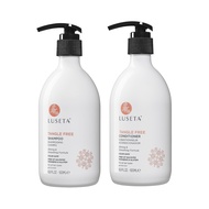 Luseta Tangle Free Routine Shampoo & Conditioner Set for Women and Men Sulfate Free Shampoo and Cond