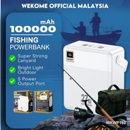 WEKOME Fishing Outdoor Powerbank Portable Fast Charging Large 100000mah Power Bank Capacity WKWP100