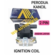 IGNITION COIL AISIN JAPAN PERODUA KANCIL AUTO  IGNITION COIL (2 PIN) JAPAN