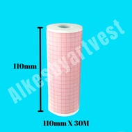 Ecg ecg paper roll 110mm X 30 M