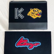 Kenzo Clutch Bag zip leather iPad Air case bag canvas smart casual 手拿袋 手拿包