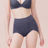 台灣製 平腹提臀高腰加大尺碼三角塑身褲 深紫 1965-93 可蘭霓