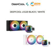 CPU COOLER (ระบบระบายความร้อนด้วยน้ำ) DEEPCOOL LS520 BLACK / WHITE ประกันศูนย์ 5 ปี