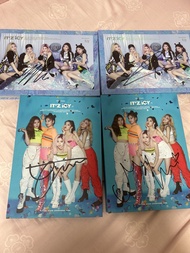 ‼️LAST SET‼️ITZY IT'Z ICY Album 親筆簽名專輯