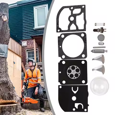 Carburetor Rebuild Kit 4PCS Diaphragms 9PCS Parts For ZAMA RB-100 STIHL HS45 FS55 FS38 BG45 Chain Sa