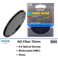 Hoya ND4 & ND8 Filter 72mm (2 & 3 Stop)