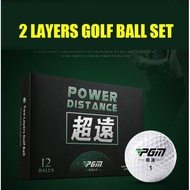 PGM Golf Ball Power Distance | MRS02 2-Layer Soft Feel Golf Ball
