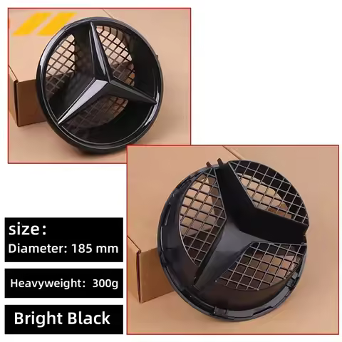 1PCS for Mercedes Benz W204 2006-2012 B/V class 2005-10 Car Front Grilled Star Emblem Logo