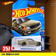 Hot Wheels Small Car 2025J Batch Ferrari Mercedes-Benz F1 Racing Car Porsche Mercedes-Benz Car Model