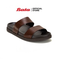 ฺBata บาจา รองเท้าแตะแบบสวม รองเท้าลำลอง สำหรับผู้ชาย รุ่น SANFORD สีน้ำตาล 8614074 สีดำ 8616074
