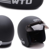 Adult Motorcycle Helmet Wto Retro Bogo Pet Helmet - Cls1 H9f7