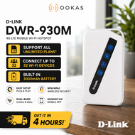 D-Link DWR-930M Unlimited For All Plan & Telco N300 4G LTE Portable SIM Wireless Modem MiFi WiFi Rou