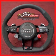 New Audi R8 Alcantara Steering Wheel Set For All Audi TT R8 S1 S2 S3 S4 S5 S6 S7 Q1 Q2 Q3 Q4 Q5 Q6 Q