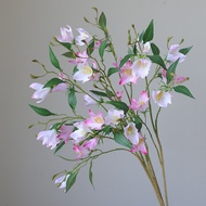 28.3 Inch Artificial Bellflower Eustoma for Luxury Nordic Home Wedding Decoration Display