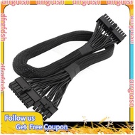 【D&F】18 Pin+10 Pin to ATX 24 Pin Motherboard PSU Power Sleeved Cable for  HX750i / 850i / 1000i/HX12
