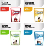 Nuvo sabun cair / 450 ml sabun Nuvo / Nuvo cair merah / Nuvo family 450 ml/