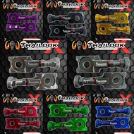 THAILOOK LC135 V8 LcV8 EX5 DREAM Cnc Arm Chain Adjuster Set - S/ Steel Chain Pulley Plate PENARIK EK