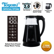 Toyomi 1.7L Smart Temperature Digital Kettle WK 1709