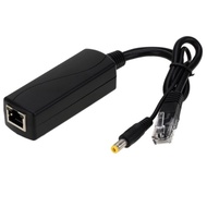 Poe Splitter Connecctor 48V to 12V Poe Converter 12V camera security ccvt 100Mbps acitve power over 