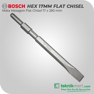 Bosch HEX 17MM Flat Chisel 17x280mm