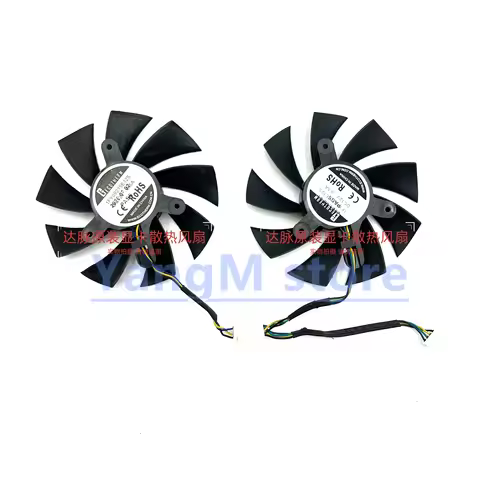 New Cooler Fan Cooling For ZOTAC RTX 2060 2060S 1660 1660TI 1FY09215E12S Radiator