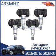 4PCS 433MHZ TPMS Tire Pressure Sensor For Jaguar F-PACE 2016-01 to 2023-05 GX63-1A159-AA C2D47173