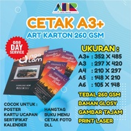 A3+ INSTANT EXPRESS PRINTING | A4 ART CARTON 260 GSM A4 Paper