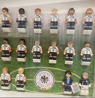放德國隊Lego人仔一套不連展示架