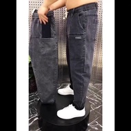 Spring/Autumn New Style Washed Denim Dad Pants - Six Pocket Casual Fit for Men