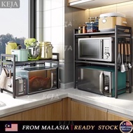 KEJA Rak Oven Dan Microwave Rack Oven Rack Kitchen Rack Stainless Steel Storage Rack Home Rack Rak D