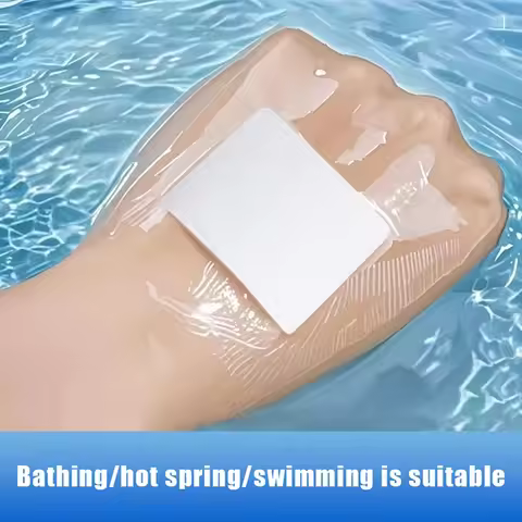 Waterproof Transparent PU 10/20pcs Adhesive Wound Dressing Fixer Band Aid Bandage Wound Protective S