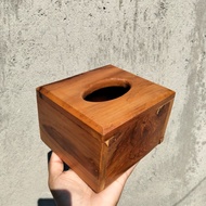 Table Tissue Box Home Tissue Box Solid Teak Wood 13x12x9