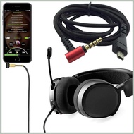 ️ 2m Audio Cable Extension Cord for Arctis 3 5 7 Pro Wireless Gaming Headphon