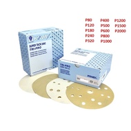 Kovax 150mm round sandpaper P60 P80 P120 P100 P180 P240 P320 P400 6inch sanding sandpaper SONQUANGPH