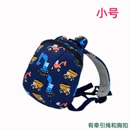 Lost Prevention Towed Mini Backpack Excavator Early Education Toddler Bag 1 Year Old 2 Year Old Baby