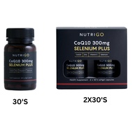 Nutrigo CoQ10 300mg Selenium Plus Softgel Capsule