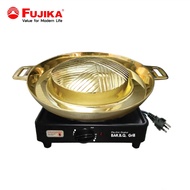 FUJIKA เตา BBQ พร้อมกระทะ รุ่น FB-115BK (1150วัตต์) เตาบาร์บีคิว เตาไฟฟ้า เตาปิ้งย่าง กระทะเนื้อย่าง
