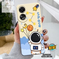 HP Oppo A78 5G Case - Oppo A78 5G casing - Astronaut case Motif - Cellphone protector - Oppo - Oppo 