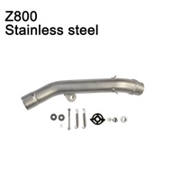 Slip on Z800 Motorcycle Exhaust Pipe Modified Connect Link Tube Middle Tube Pipe for Kawasaki Z800 Z