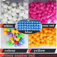 Digital ball 01-100 /01-150/ 01-200number ball with word lottery ball touch lottery ball lottery bal
