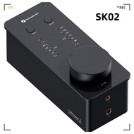 ✔Fosi Audio SK02 Desktop Earphone Decoder All-in-One Audiophile Portable DSD Audio Decoder ✌웃