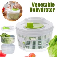 3L Rotary Salad Spinner Multifunctional Manual Dehydrated Vegetables Fruits Basket Manual Dehydrated