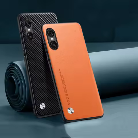 EUCAGR Luxury PU Leather Phone Case For Sony Xperia 1 VII 5 10 IV V 1 10 VII Skin Shockproof Soft Ba