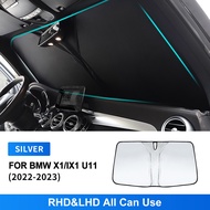 Car Windshield Sunshade Car Interior Shading Plate For BMW X1 iX1 U11 2022-2023 Car Front Windshield