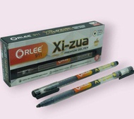 Pulpen XI ZUA ORLEE Premium Isi 12 PCS/Pack - Tinta Hitam Lancar & Nyaman Digunakan
