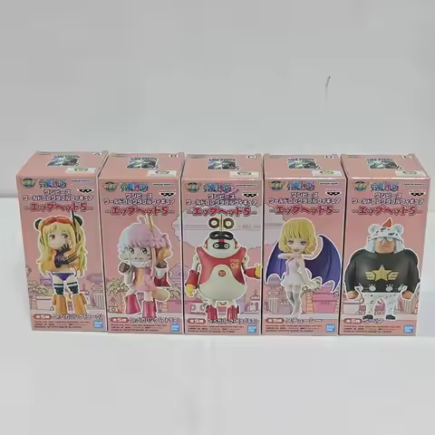 Original BANPRESTO One Piece WCF Atlas Pythagoras Stussy S-Bear York Egghead Vol.5 Anime Action Figu