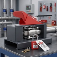 【JTFY】Industrial Ball Valve Lock LBV-01 Adjustable Safety Lock for DN50-DN200 Valves